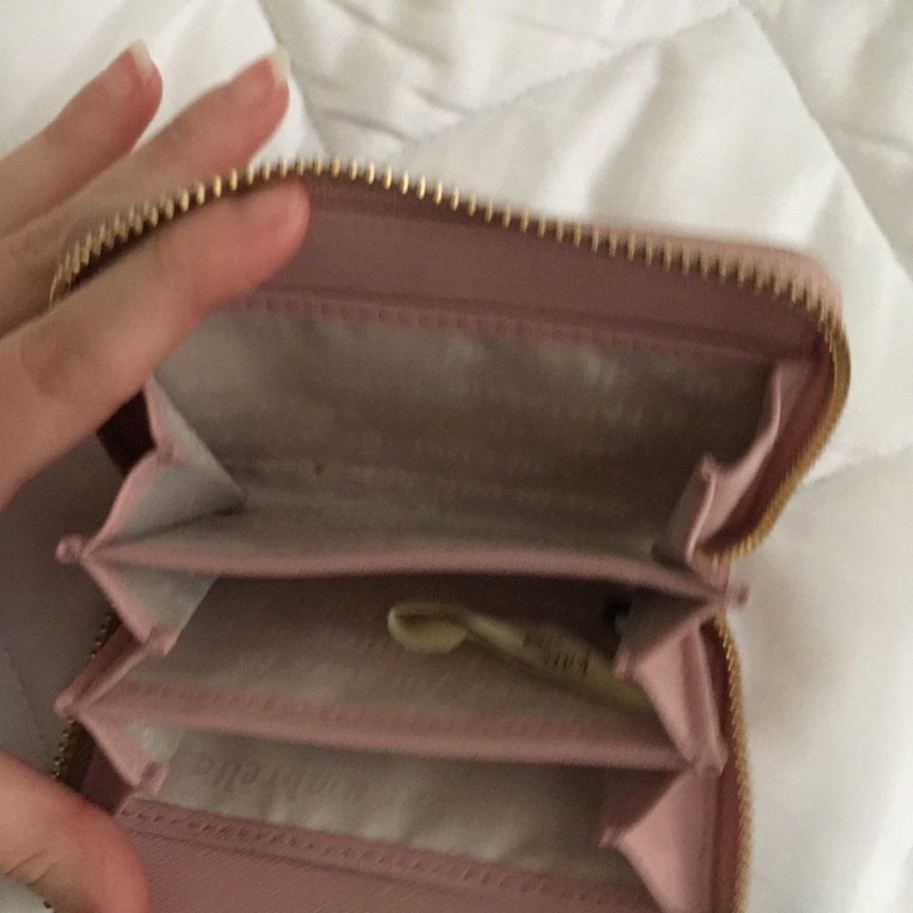 kate spade pink Hartley Lane Cassidy Letter Initial Wallet M nwot - Picture 12 of 13